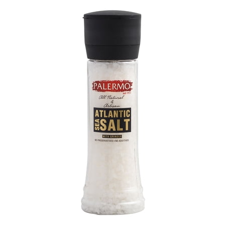 Palermo Atlantic Sea Salt Grinder 9 oz Pack of 4