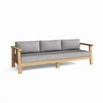 thumbnail image 1 of Palermo Deep Seating Sofa, Natural Smooth Well Sanded, 1 of 1