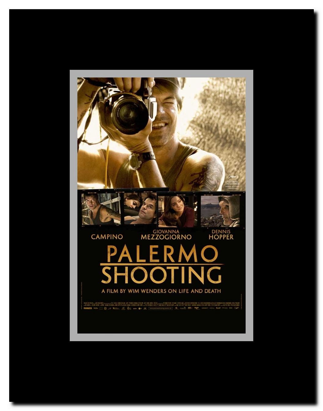 Palermo Shooting Framed Movie Poster