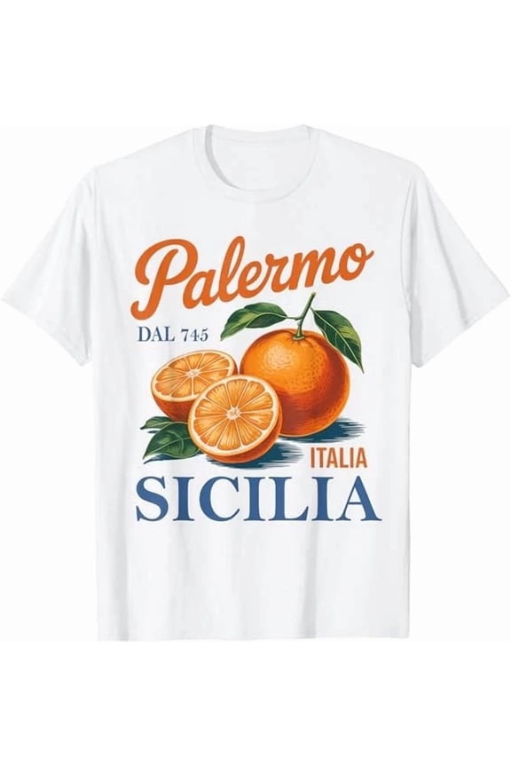 Palermo Sicilia Citrus Fruit Sicily Italy T-Shirt