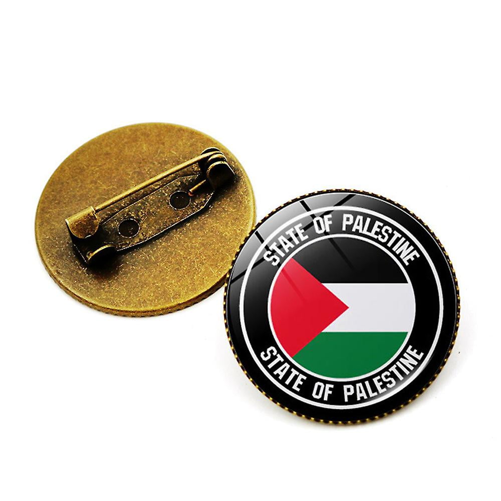 Palestine Badge Button Pin (size Is 1inch/25mm Diameter) Palestinian ...