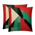 thumbnail image 1 of Palestine Bed Pillow Covers Set - 2 Decorative Throw Pillow Patterns - Available in 16x16, 18x18, and 20x20 Inches for Any Occasion - Decorative Pillows, Bed Pillow, 1 of 6