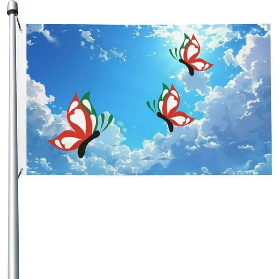 Palestine Flag Flag 3x5 Ft Outdoor Garden Flags Party Banner With 2 Grommets