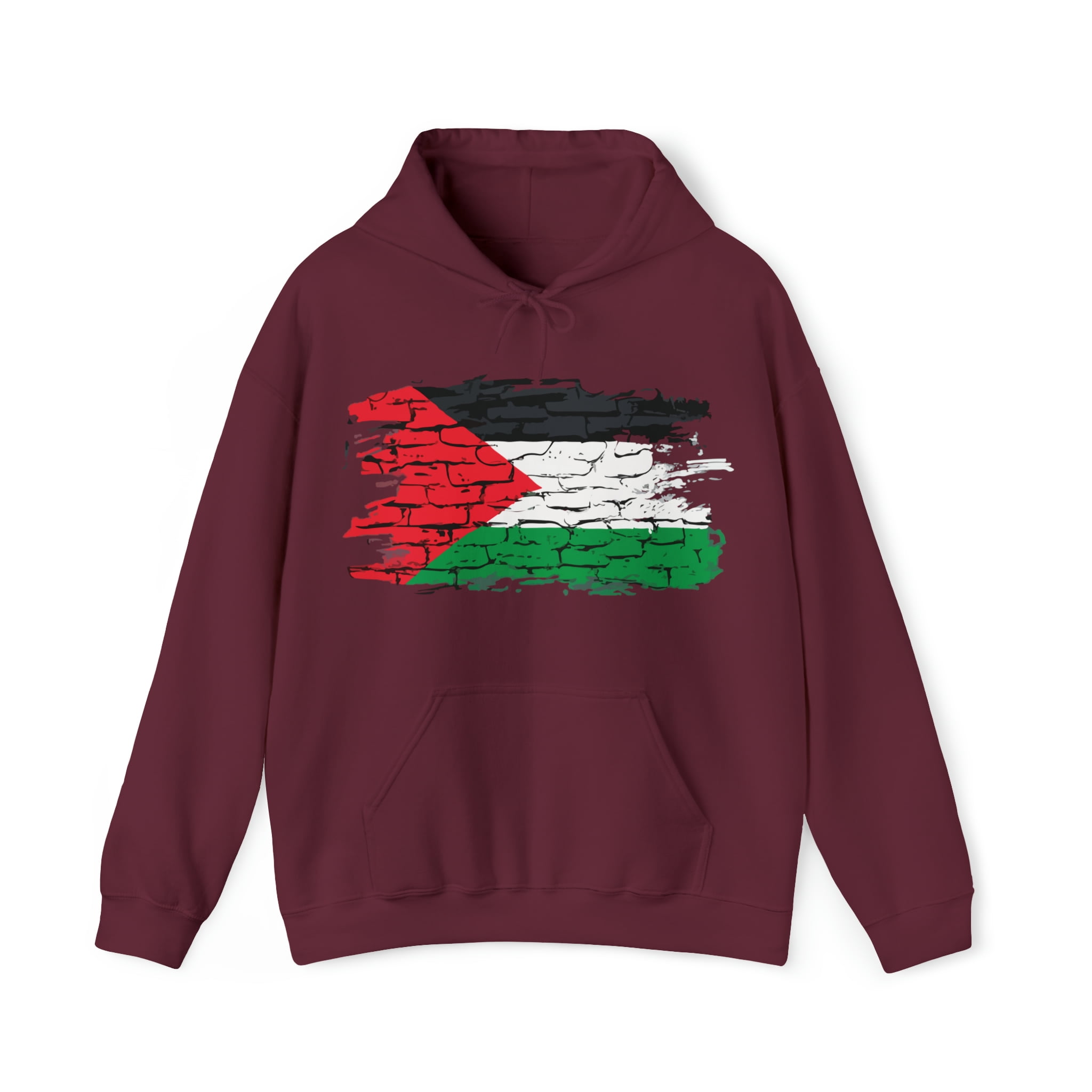 Palestine Flag Graffiti Art Graphic Hoodie Sweatshirt, Sizes S5XL