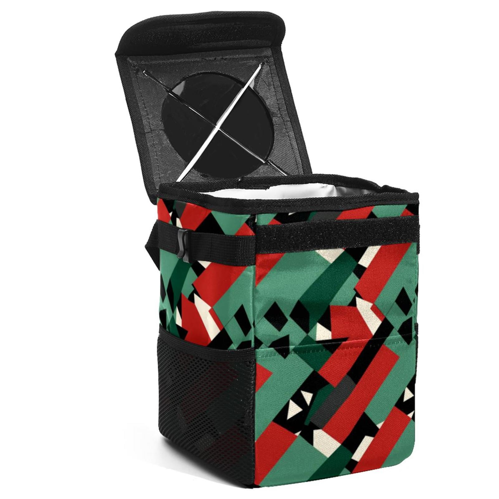 Car Storage Box Side Door Organizer Vehicle Trash Container Abs Trunk Bin For Seat