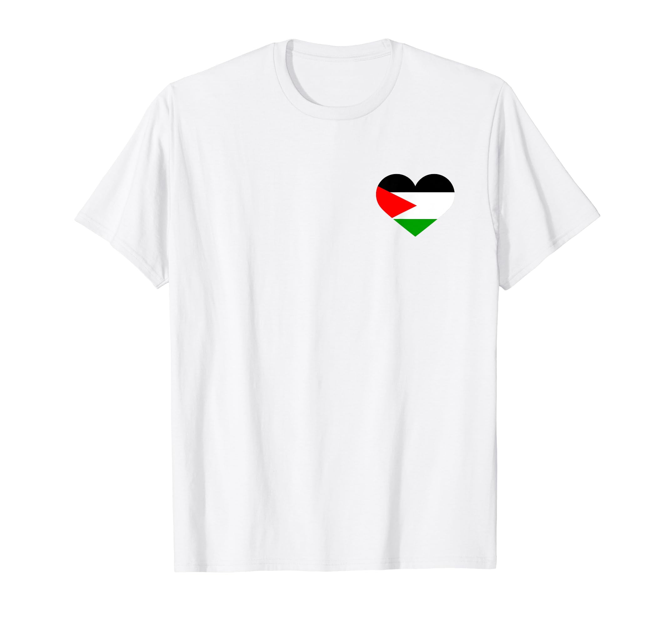 Palestine Heart, Palestine Flag Love, Palestinian Pride Gift White T ...