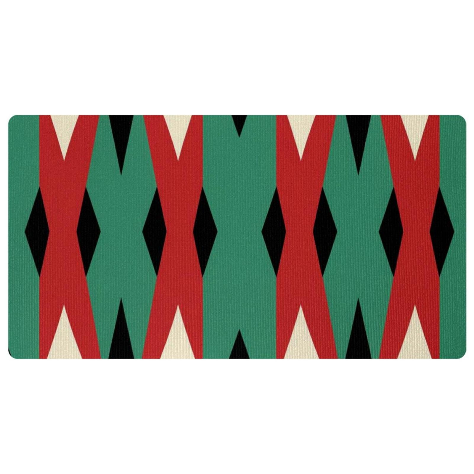 Palestine Kitchen Rugs Non Skid Kitchen Mats for Floor Cushioned Anti