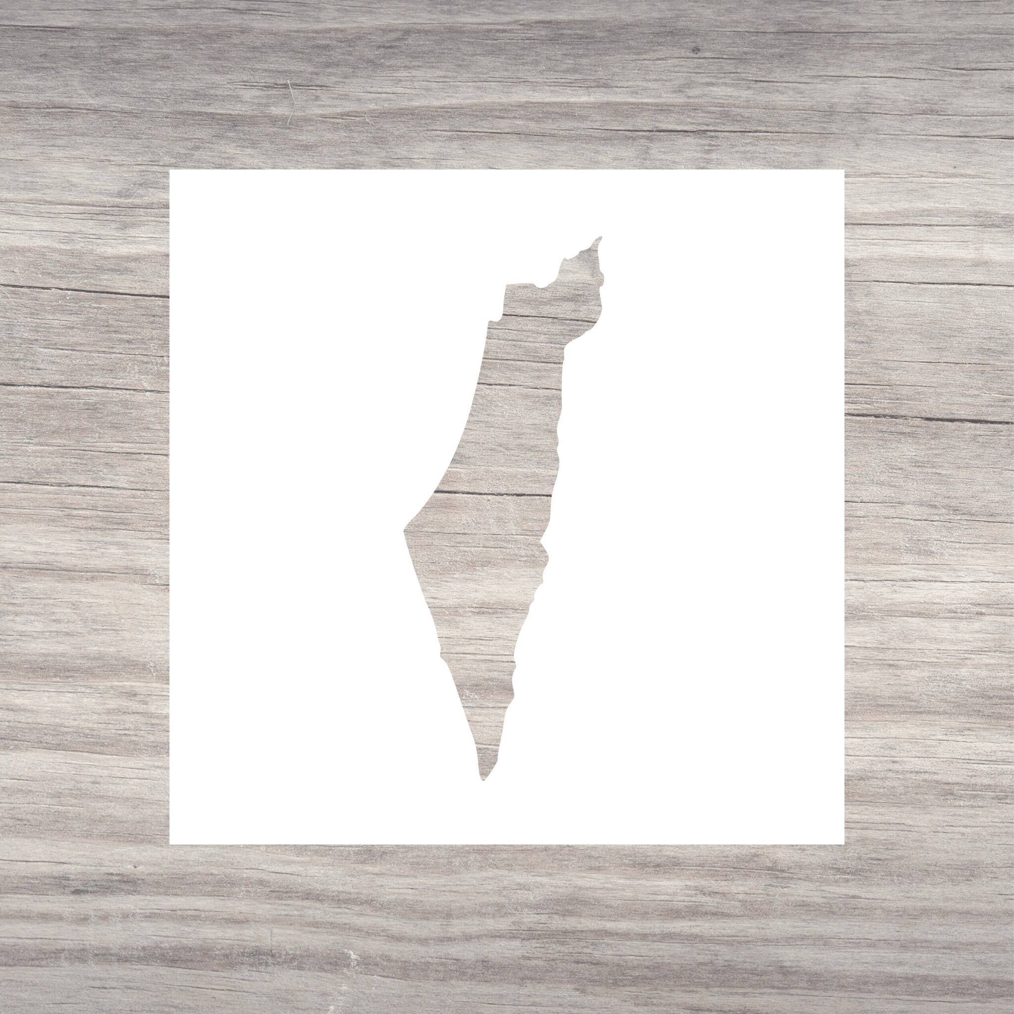 Palestine Map Stencil Reusable Craft Stencil Of Palestine Middle East