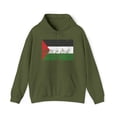 thumbnail image 1 of Palestine Palestinian Pride Flag Hoodie, Gifts, Hooded Sweatshirt, 1 of 4