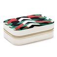 thumbnail image 1 of Palestine Portable Velvet Earring Organizer with Removable Compartment, Necklace Holder, Jewelry Organizer, and Decorative Gift Box, 1 of 7
