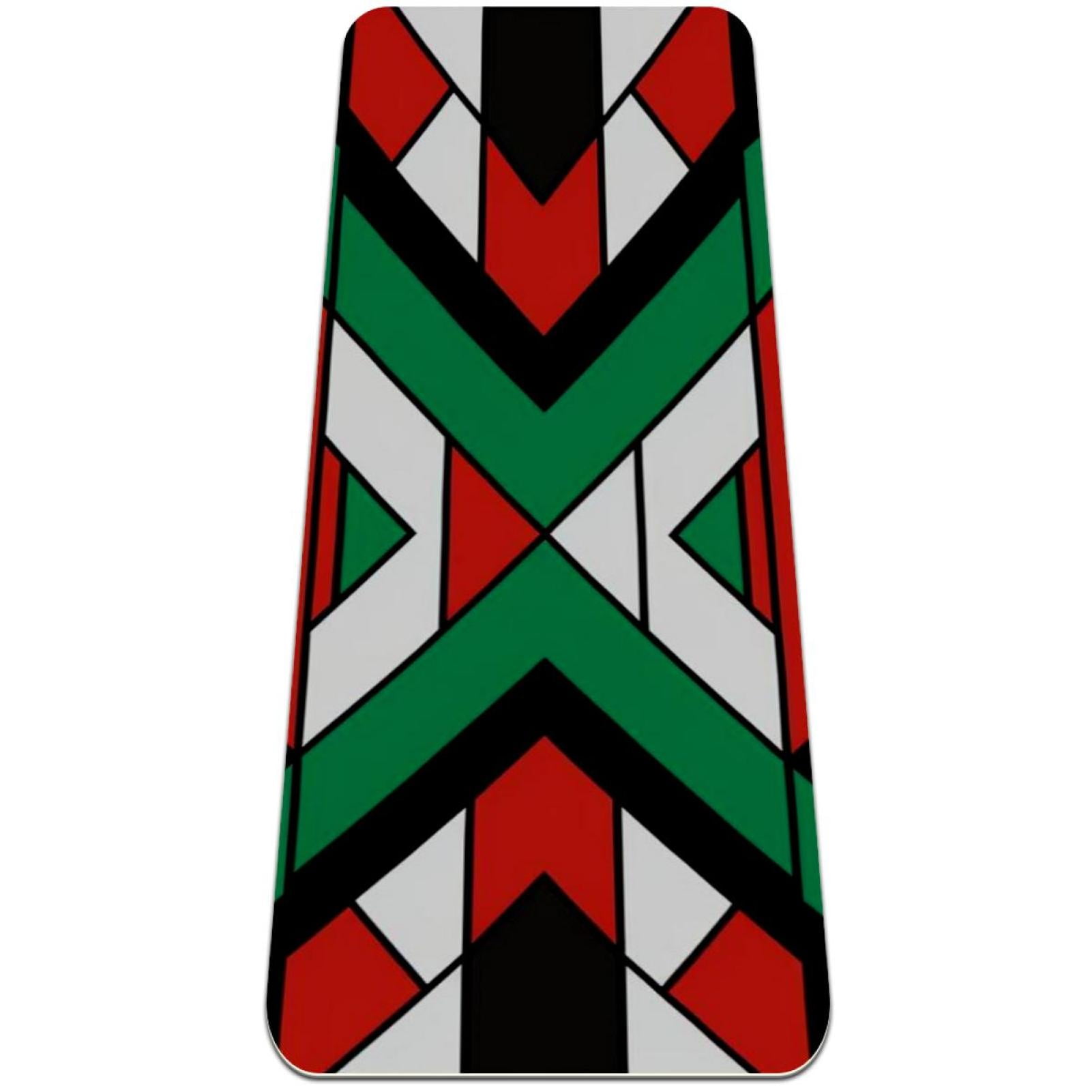 Palestine Premium TPE Yoga Mat for Workout Sessions & Pilates