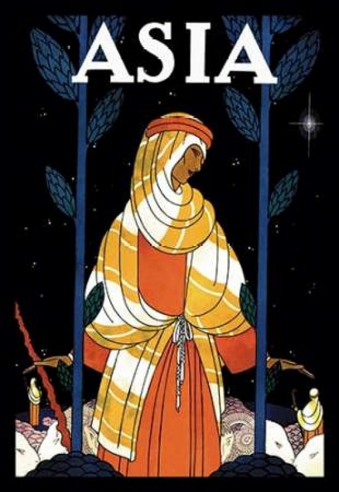 Palestine - Starlight with Title 1925 Canvas Art - Frank McIntosh (24 x 36)