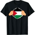 thumbnail image 1 of Palestine Super Hero Palestinian Heritage T-Shirt, 1 of 3