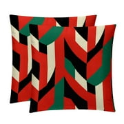 Palestine Throw Pillow Inserts Set Covers of 2 Decorative Velvet Throw Pillows with Unique Patterns - 16x16, 18x18, 20x20 Inches for Home Decor and Gifts