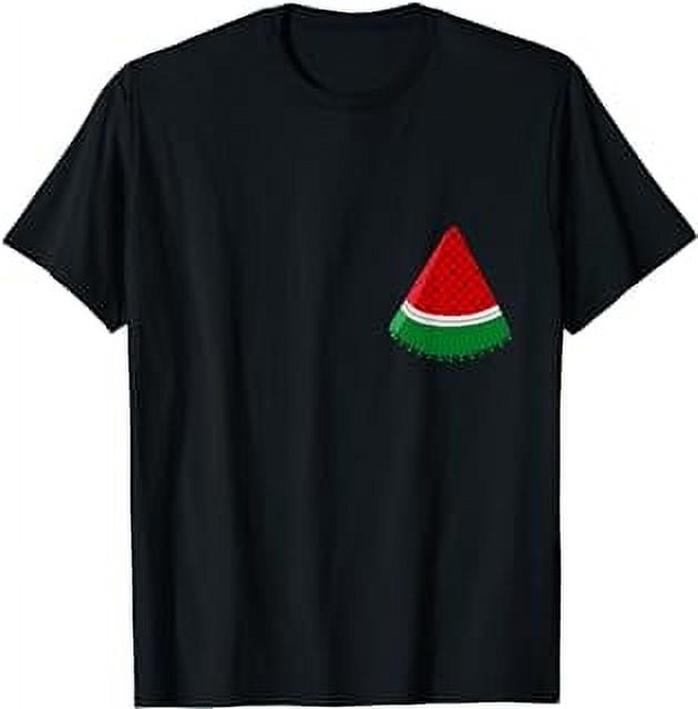 Palestine Watermelon Palestinian Flag Palestine Keffiyeh T-Shirt