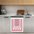 thumbnail image 1 of Palestinian embroidery Dishwasher Magnet Cover Decorative Sticker for Home Cabinet Kitchen 23" x26", 1 of 5