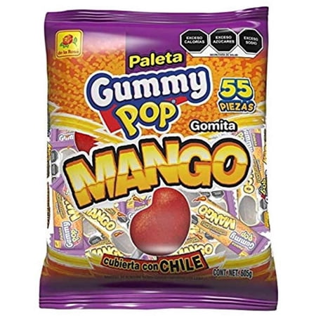 Paleta Gummy POP Mango - De La Rosa