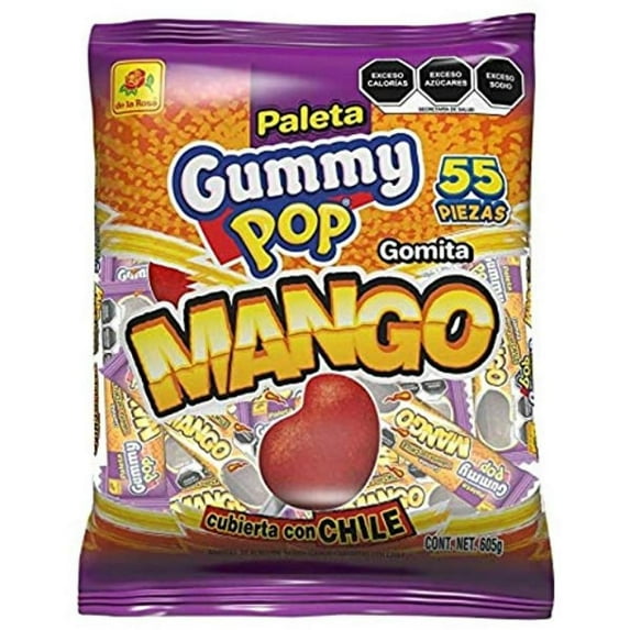 Paleta Gummy POP Mango - De La Rosa