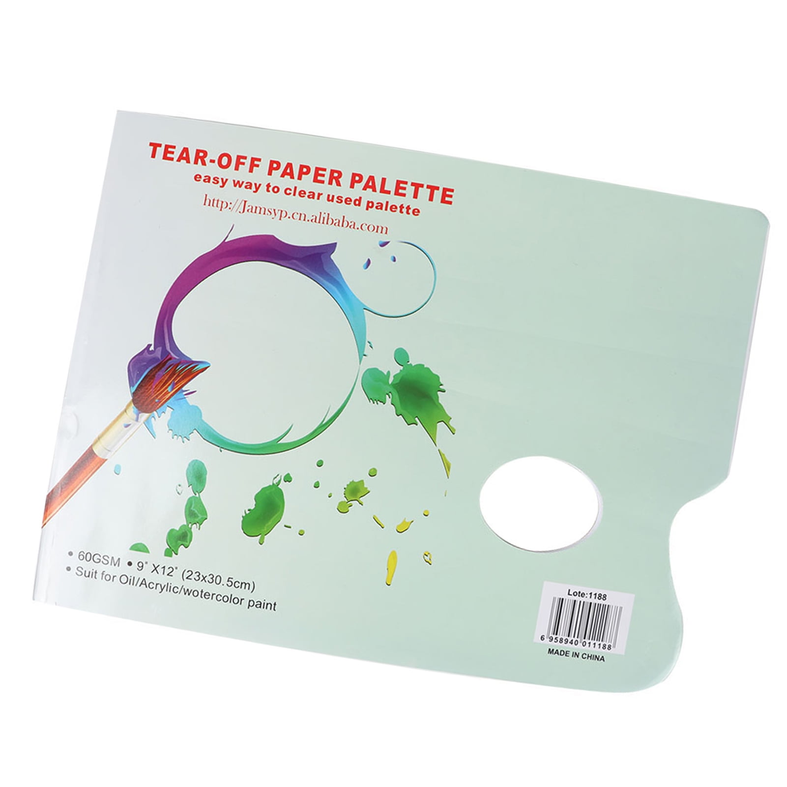 Palette Paper, Palette Paper Pad, Tear Off For Painting Artist Supplies
