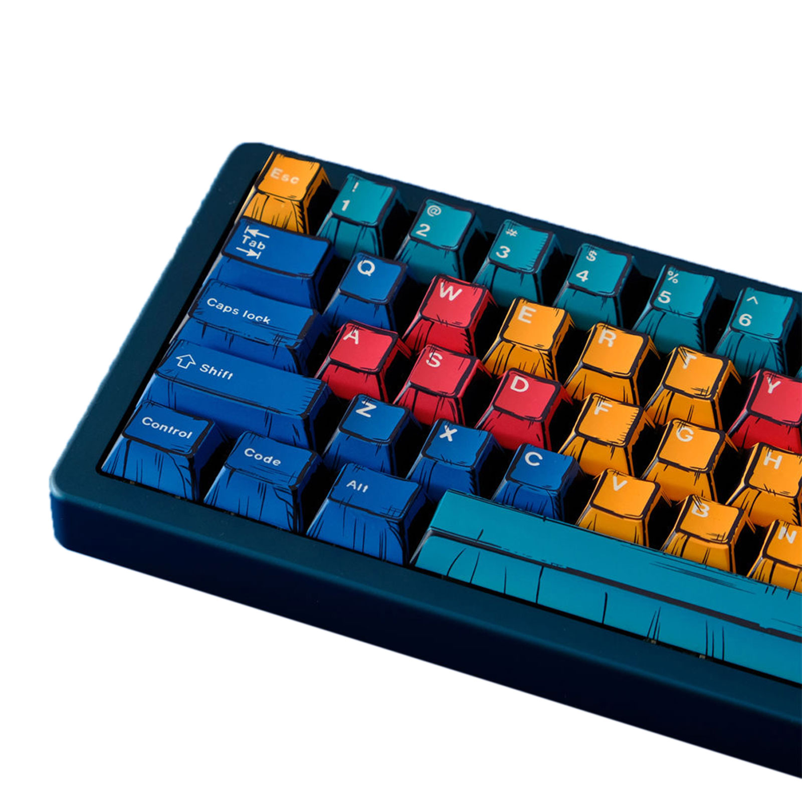 Schawk Color Keys Palettes Mixed Lights BOWs 78Keys Original Height Keycap Dye ...