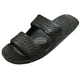 thumbnail image 1 of Pali Hawaii Black Jesus Hawaiian Sandals Jandals, 1 of 2