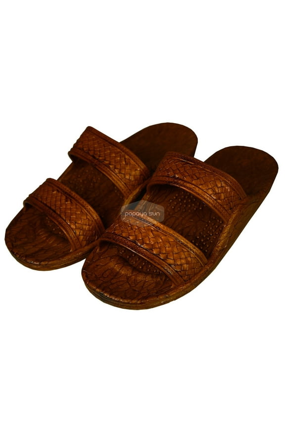 Pali Hawaii Brown Jesus Hawaiian Sandals Jandals