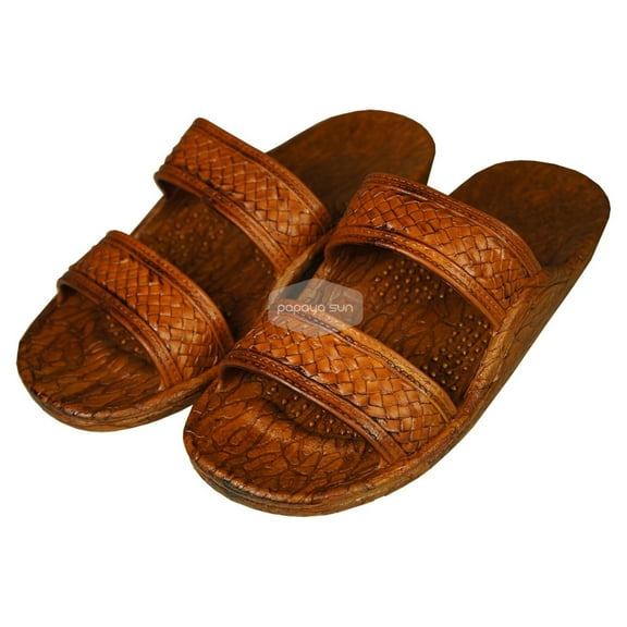 Pali Hawaii Brown Jesus Hawaiian Sandals Jandals