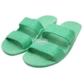 thumbnail image 1 of Pali Hawaii Green Jesus Hawaiian Sandals Jandals, 1 of 2
