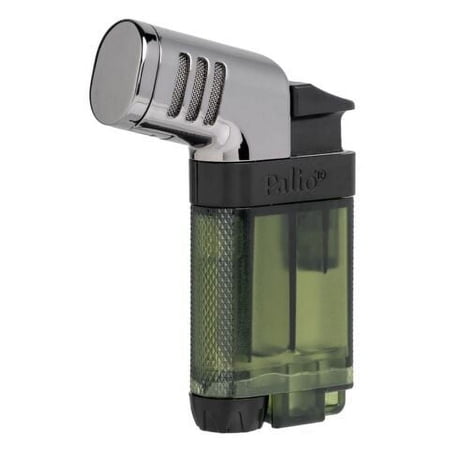 Palió Pistola Angled Double-Jet Flame Lighter, Green