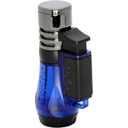 Pali  Vesuvio Triple Jet Flame Torch Lighter, Blue