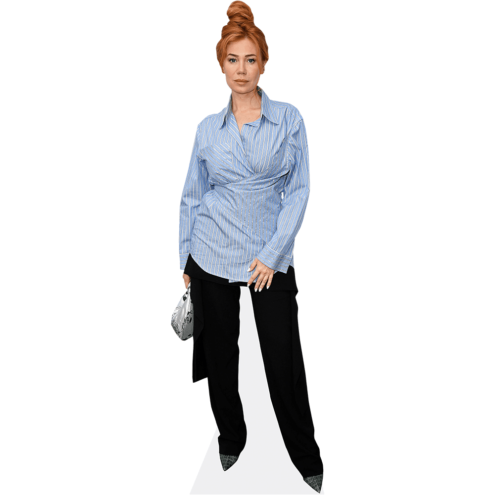 Palina Rojinski (Blue Shirt) Mini Cardboard Cutout Standee