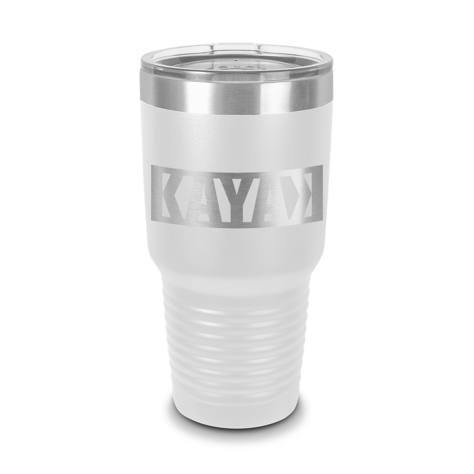 Tasse Isotherme Life Is Good 25 Oz – Acier Inoxydable, Motif Kayak