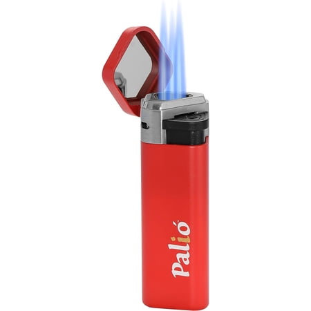 Palio Triple Torch Lighter, Red