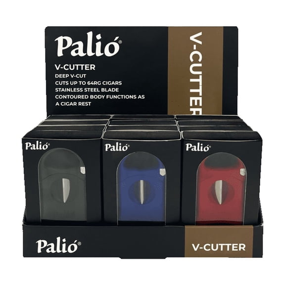 Palio V-Cut Cigar Cutter, Assorted Colors