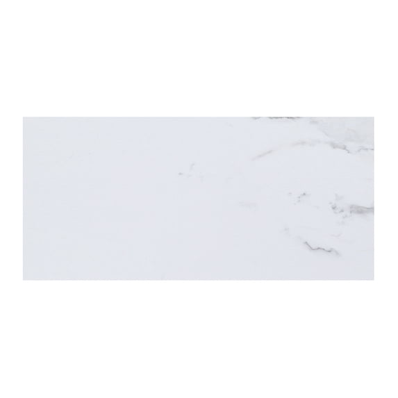 Palisade 11in x 4.5in Vinyl Wall Tile Sample in Carrara Marble