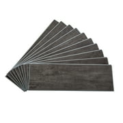 Palisade 22.8in x 7.31in Vinyl Wall Tile in Ashen Slate