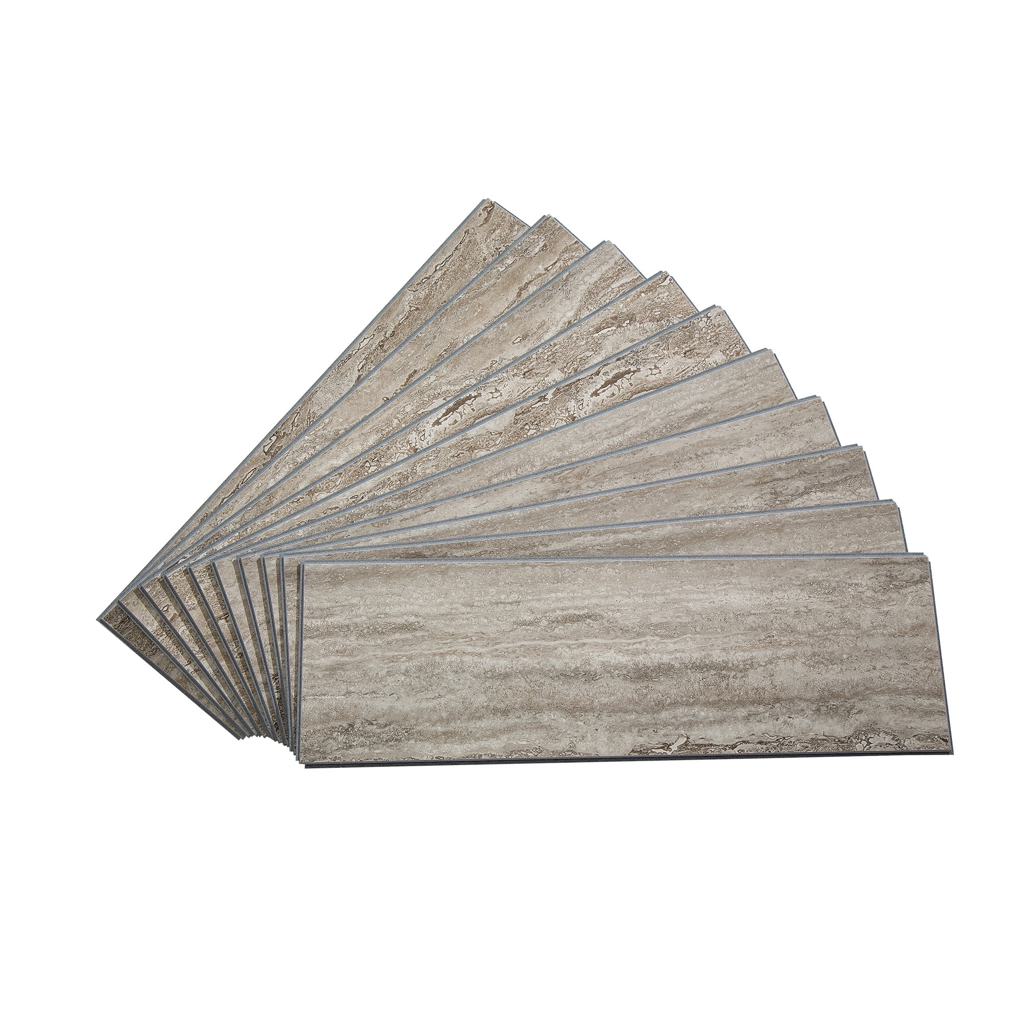 Palisade 22.8in x 7.31in Vinyl Wall Tile in Hermitage Granite