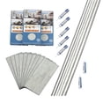 thumbnail image 1 of Palisade 23.2in x 11.1in Vinyl Wall Tile Shower Kit in Wind Gust, 1 of 9