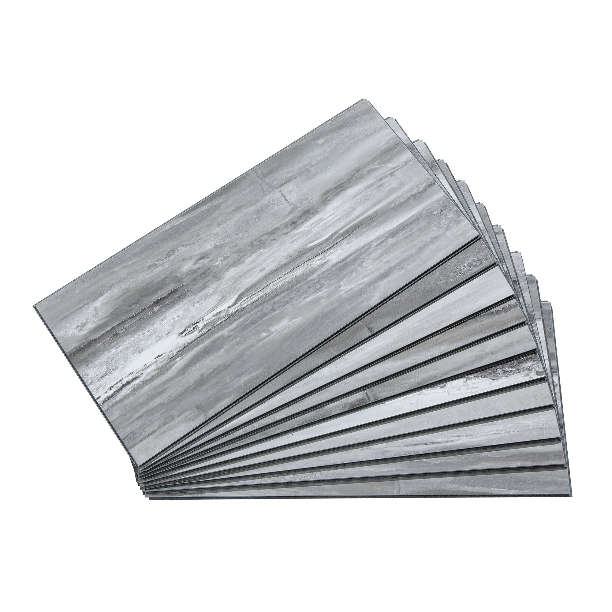 Hermitage Granite Gray Vinyl Interlocking Wall Tile Panels