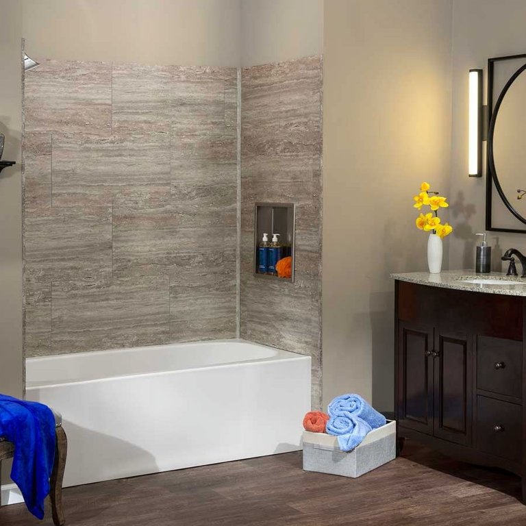 Palisade Wall Tiles Shower Installation, Palisades Shower Tiles