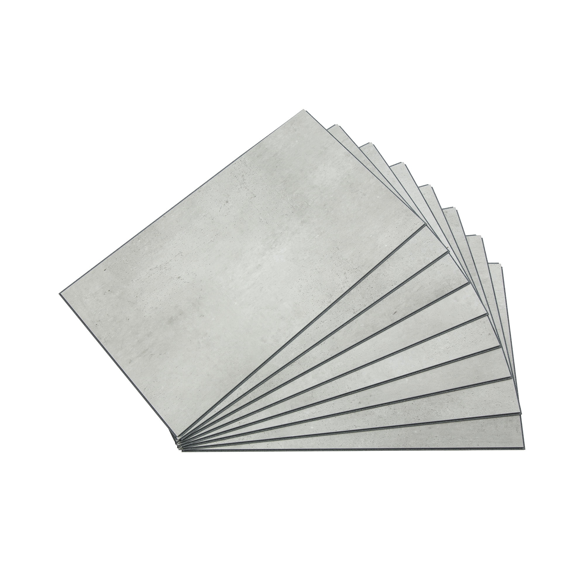 25.6" x 14.8" Frost Nickel Vinyl Wall Tiles