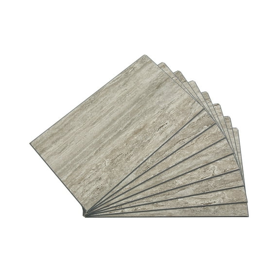 Palisade 25.6in x 14.8in Vinyl Wall Tile in Grecian Earth