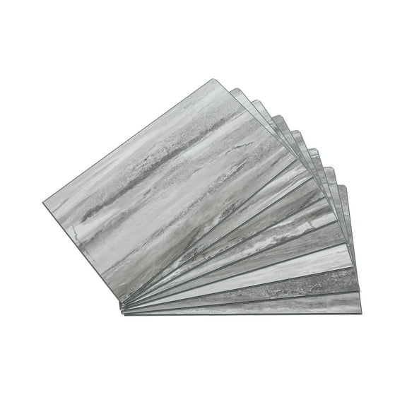 Palisade 25.6in x 14.8in Vinyl Wall Tile in Hermitage Granite