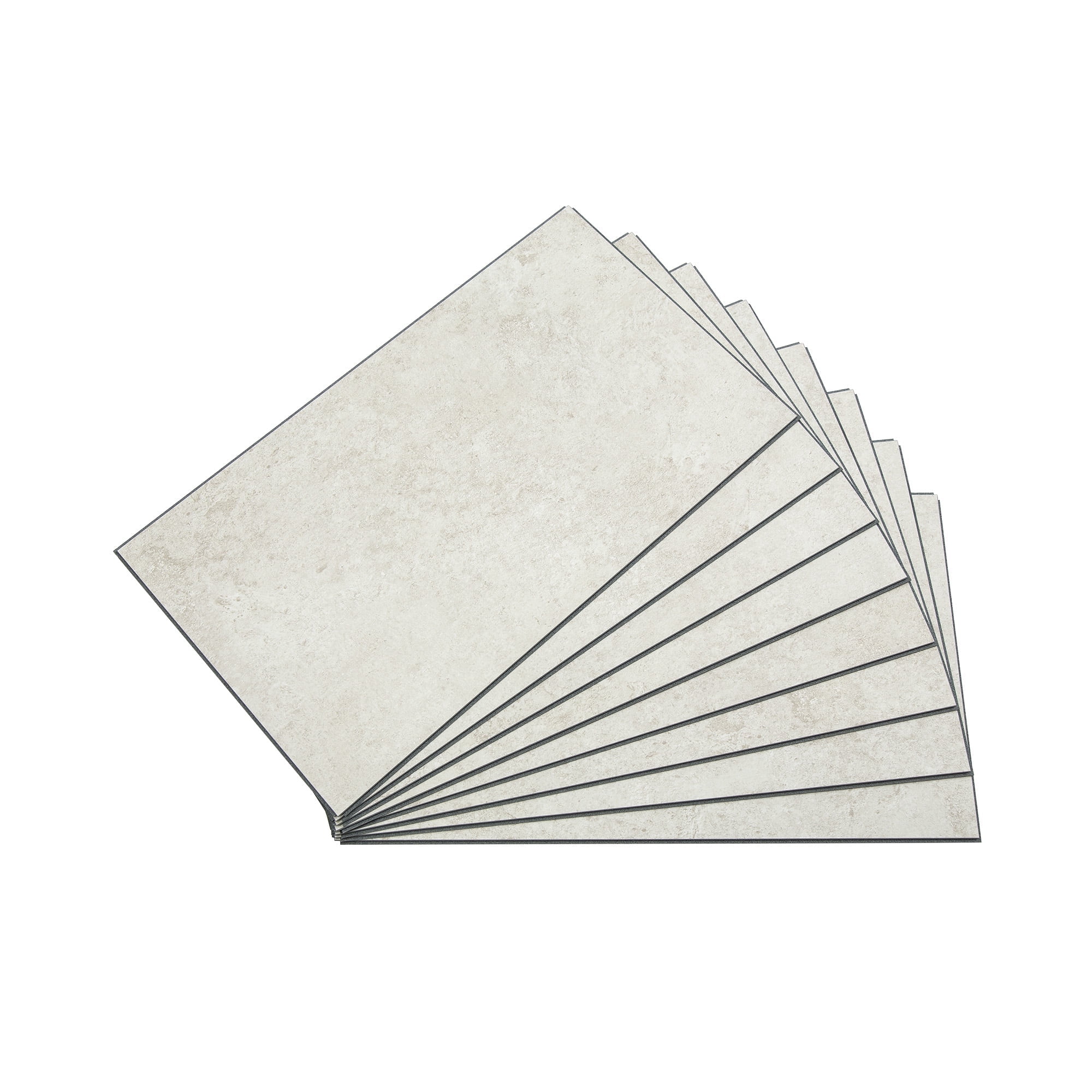 Rain Cloud 25.6 in. x 14.8 in. Vinyl Waterproof Interlocking Wall Tiles