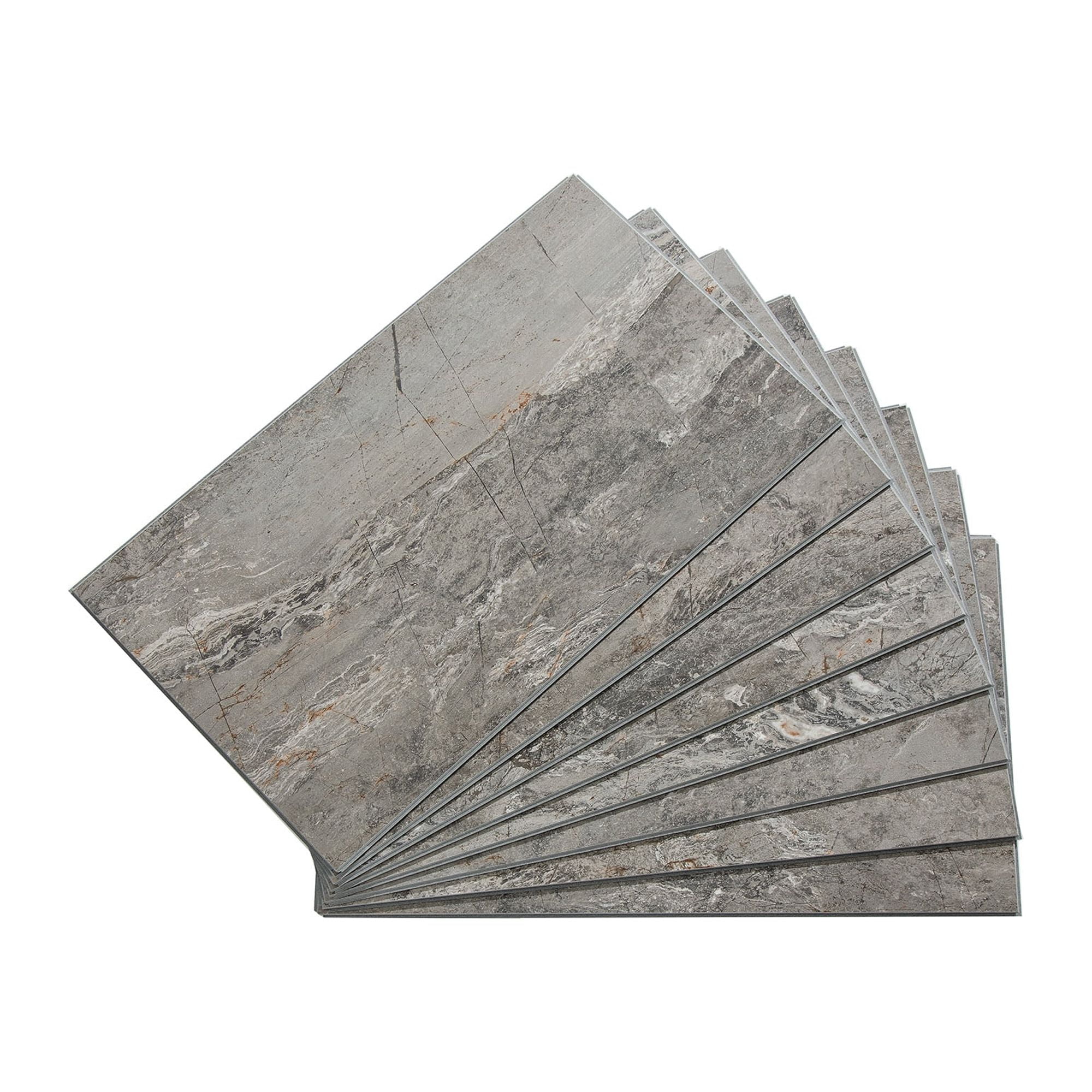 Spanish Marble 25.6 in x 14.8 in Waterproof Vinyl Wall Tiles
