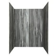 thumbnail image 1 of Palisade 78in x 60in x 30in Waterproof Vinyl Shower Surround Kit with Accessories in Urban Cliff, 1 of 8