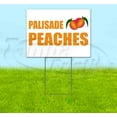 thumbnail image 1 of Palisade Peaches (18" x 24") Yard Sign, Includes Metal Step Stake, 1 of 6