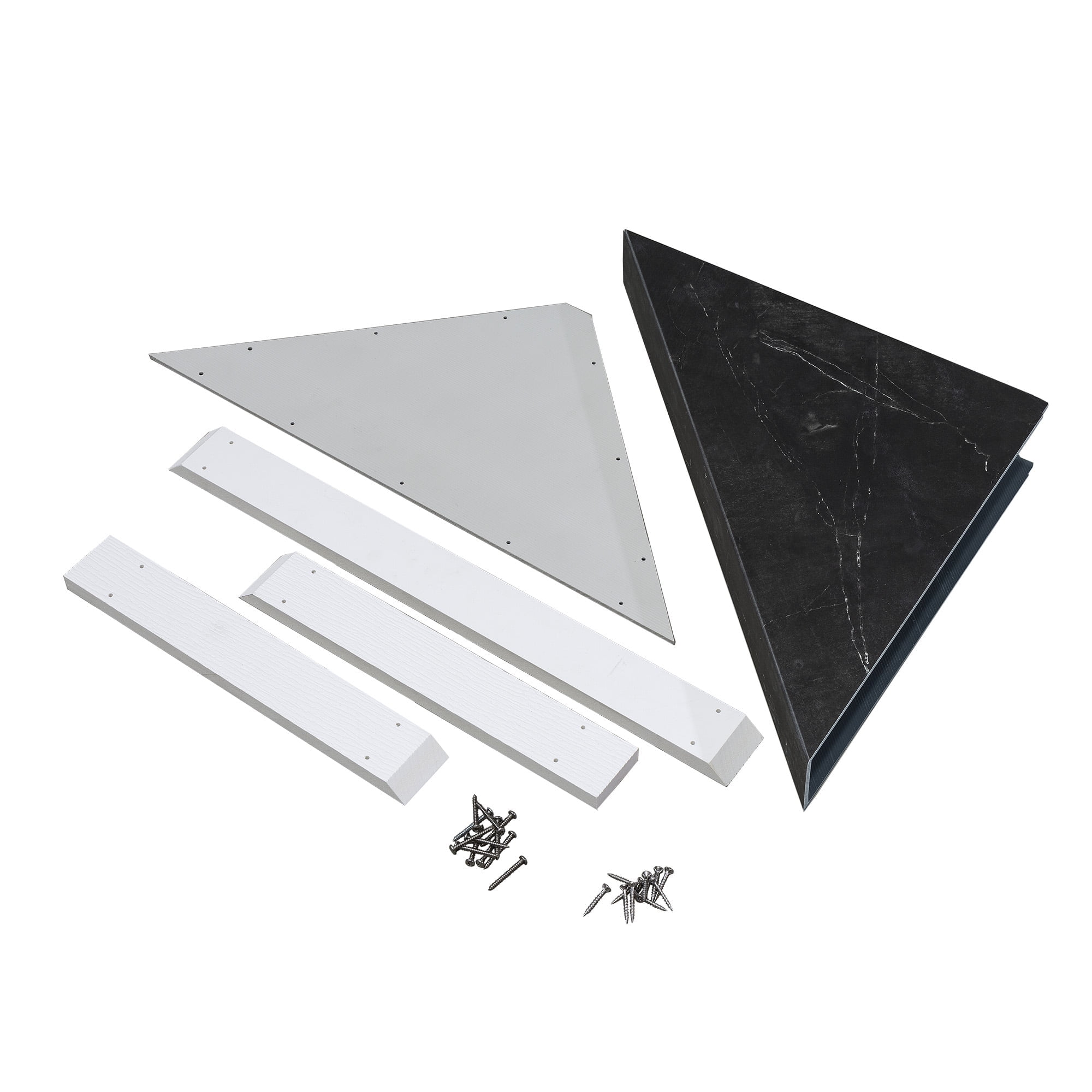 Black Ice PVC Waterproof Shower Bench