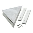 thumbnail image 1 of Palisade Vinyl Waterproof Corner Shower Shelf in Iced Pewter/Urban Fjord, 1 of 7