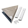 thumbnail image 1 of Palisade Vinyl Waterproof Corner Shower Shelf in Venetian Marble, 1 of 7